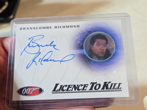 James bond autograph - bond, card